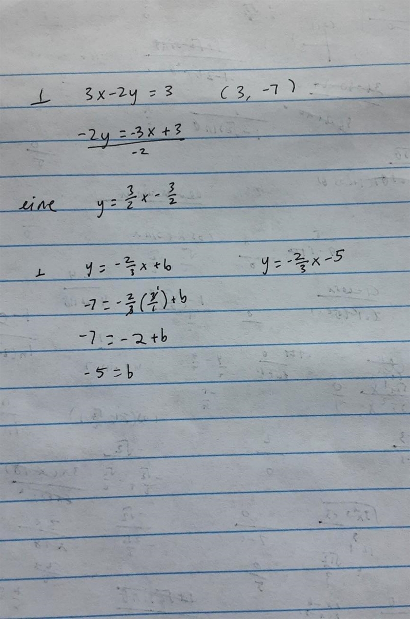 Please its urgent. I need workings please. Find the equations of the following line-example-1