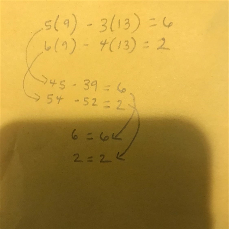 Solve the system of equations algebraically. 5x - 3y = 6 6x - 4y = 2 a. many solutions-example-1