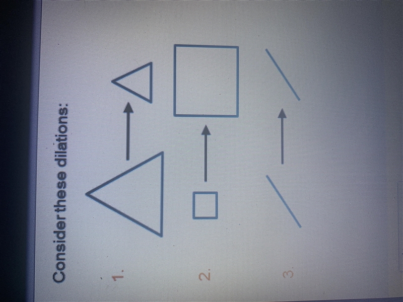 Which best describes the scale factor for each dilation?-example-1