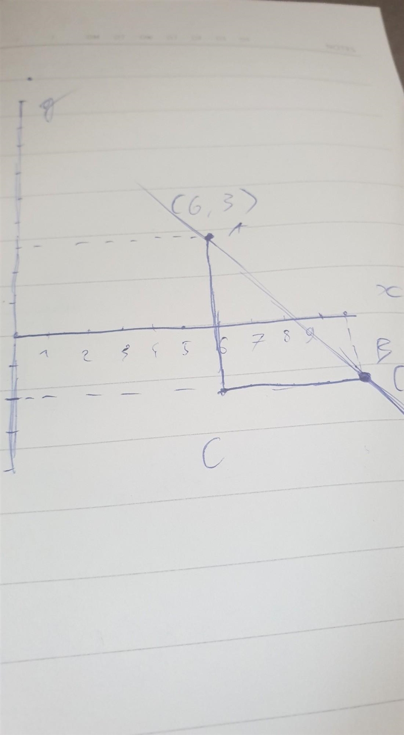 Which equation correctly shows how to determine the distance between the points (9, -2) and-example-1