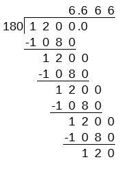 1200/180 = (can someone please help me I'm desperate)-example-1