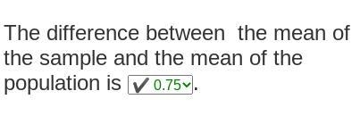 Looking at the table of sample means which value is the best estimate of the mean-example-2