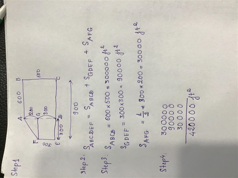 Find the area and show work if you can.-example-1