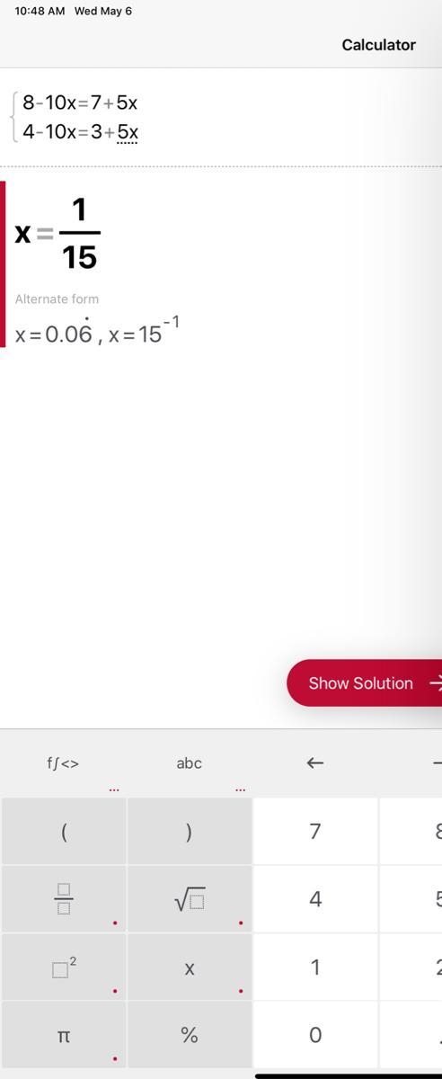 8-10x=7+5X 4-10x=3+5x-example-1