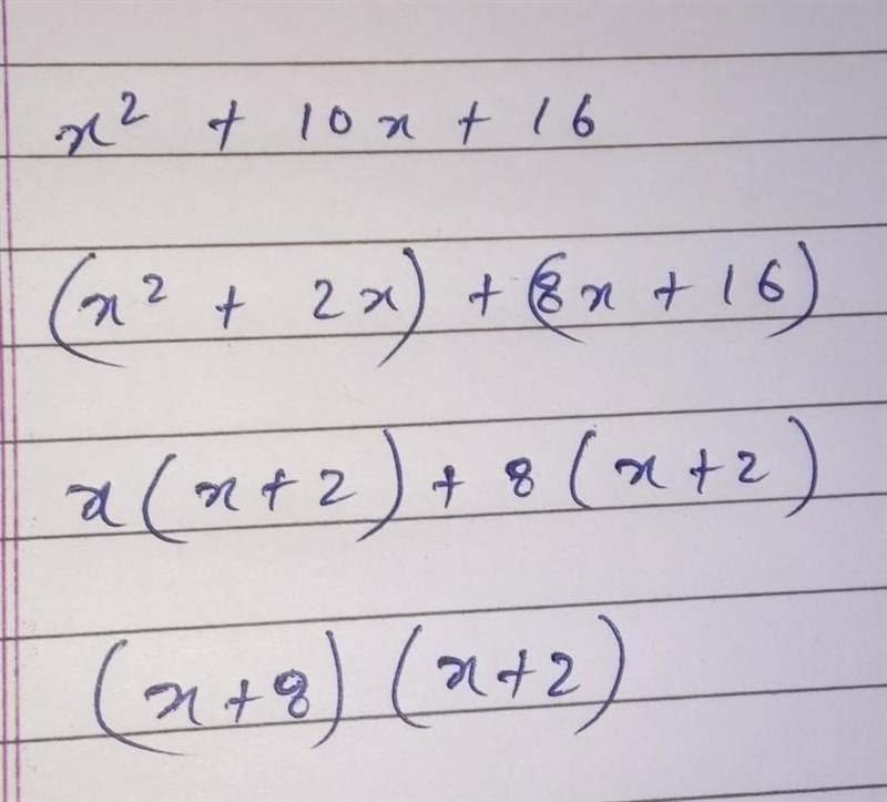 Factor x2 + 10x + 16-example-1