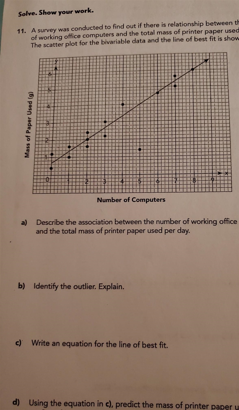 A survey was conducted to find out if there is relationship between the number of-example-1