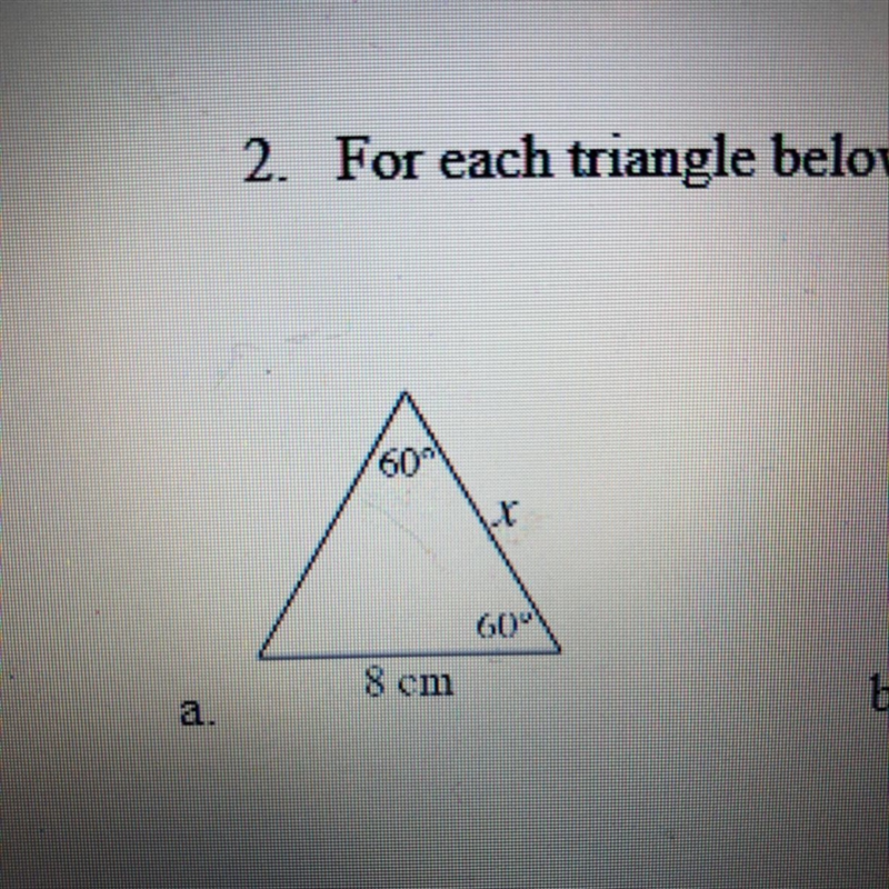 I need to solve for x... and what method did you use for this triangle-example-1