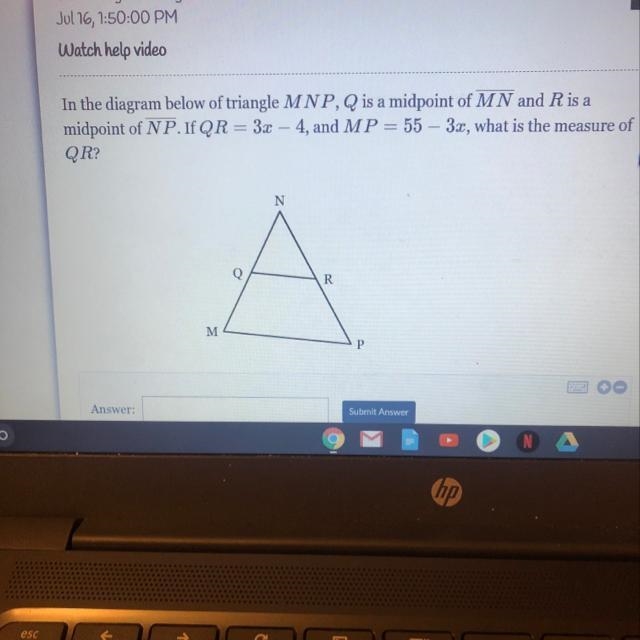 Image attached: Triangle measurement Theorem-example-1