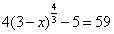 What is the solution of the equation? A. –5, 11 B. 5 C. 11 D. –11-example-1