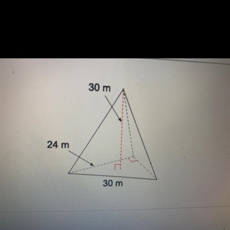 Can someone please find the volume of this shape? A) 1224 m^3 B) 2160 m^3 C) 6480 m-example-1