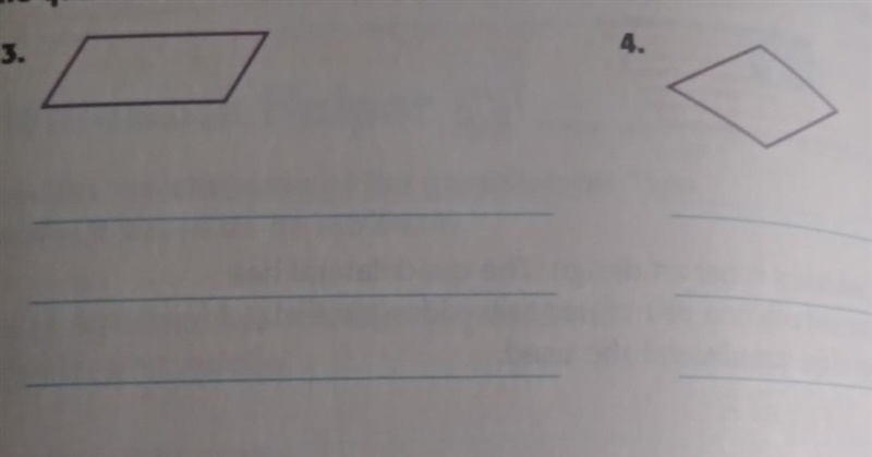 Describe the attributes of each quadrilateral. Then classify the quadrilateral. PLS-example-1