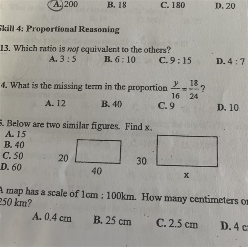 Which ratio is not equivalent to the others?-example-1