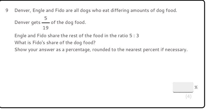 What is Fido’s share of the dog food? give answer as a percentage-example-1