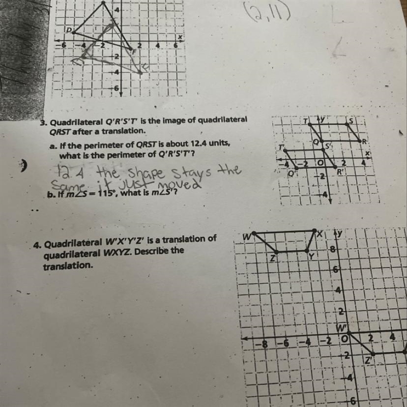 B. If m2s= 115°, what is m2S'?-example-1