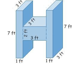 Find the volume of the object.-example-1