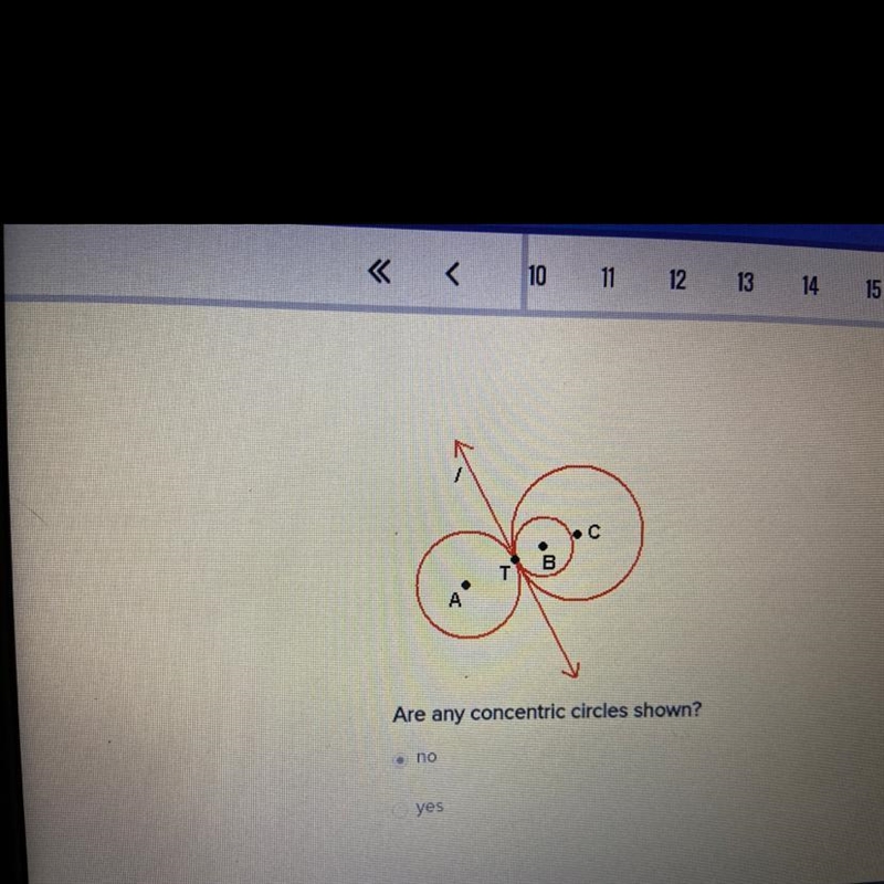 Are any concentric circles shown? No yes-example-1