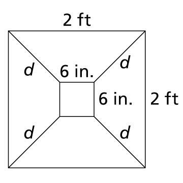 Cameron is designing a table for his game room. Cameron decides to make the center-example-1