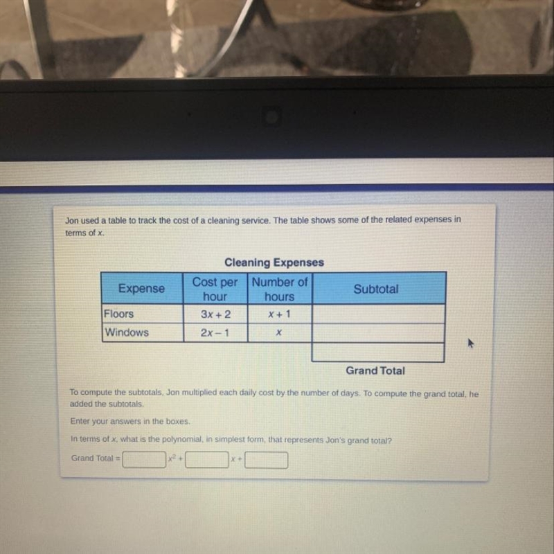 PLEASE HELP ! what is the grand total ?-example-1