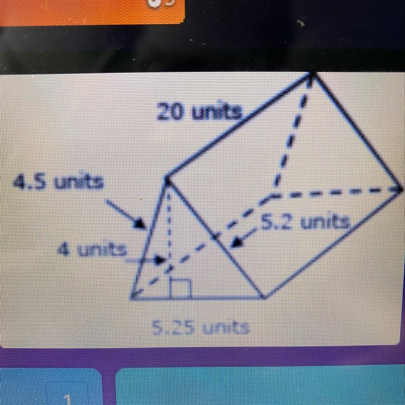 What is the lateral area of the prism ?-example-1