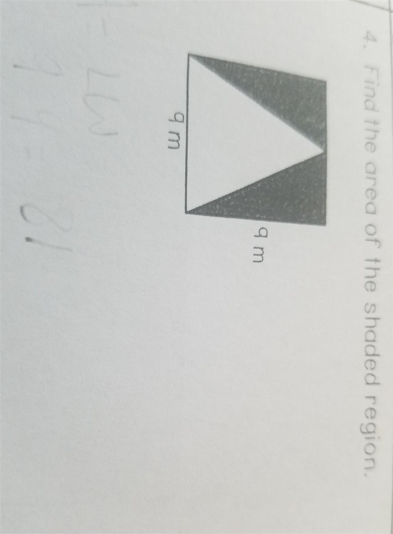 Find the area of the shaded region​-example-1