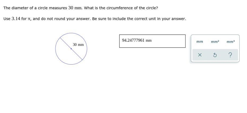 I put in the right answer and it says it's wrong. Can you help?-example-1