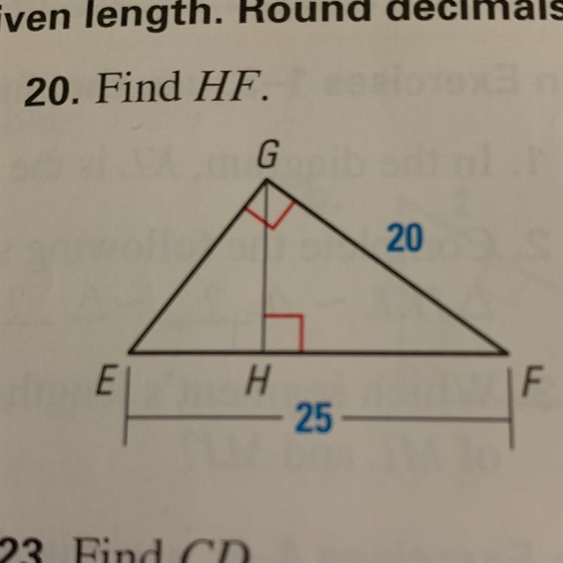 How to find HF using the values above how do I find HF. I don’t understand how.-example-1