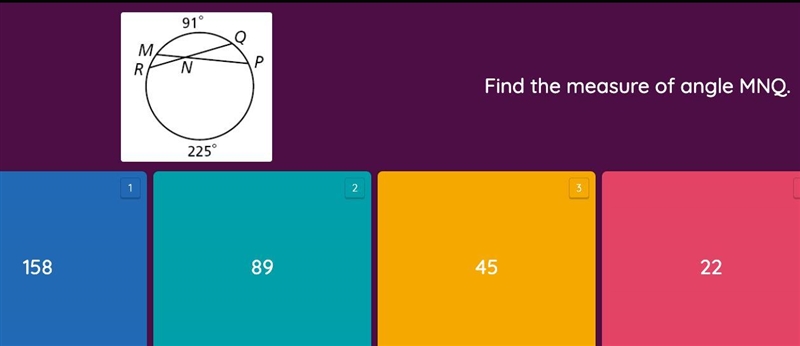 Find the measure of MNQ-example-1