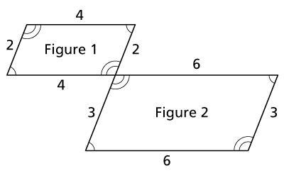 Which are true about Figure 1 and Figure 2? Select all that apply. Figures 1 and 2 are-example-1