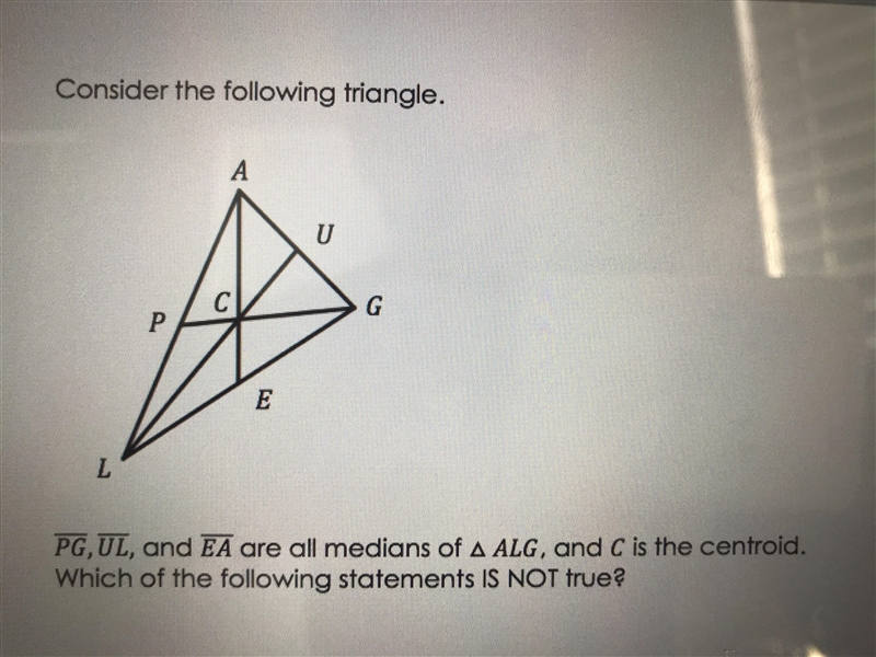 Which of the following statements is not true?-example-1