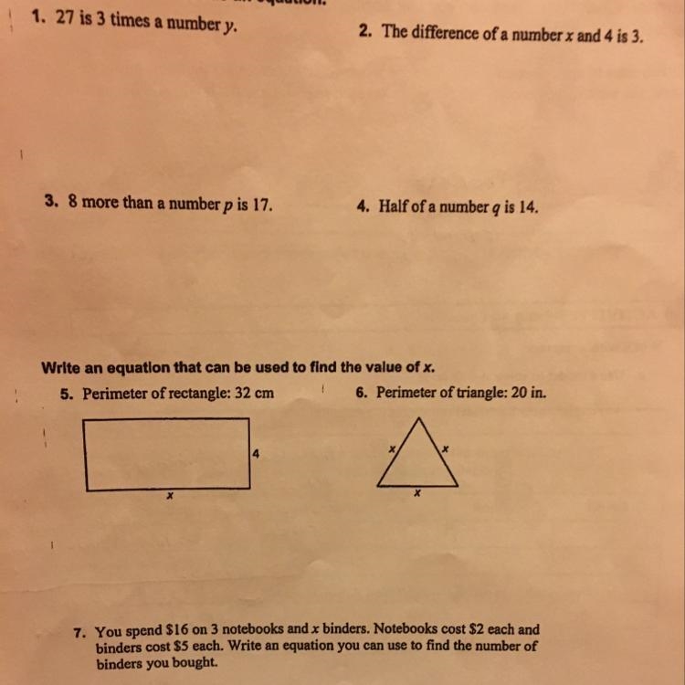 Can someone help me with these questions For the first 4 I need to write the word-example-1