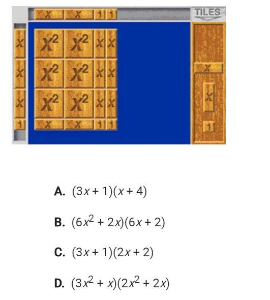 Help please? What are the factors of the product represented below?-example-1