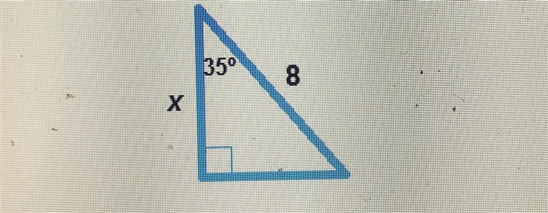 Find the value of x using SohCahToa.-example-1