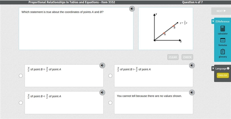 Which statement is true about the coordinates of points A and B?-example-1