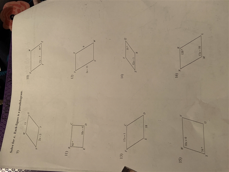 This is all of Geometry work-example-1