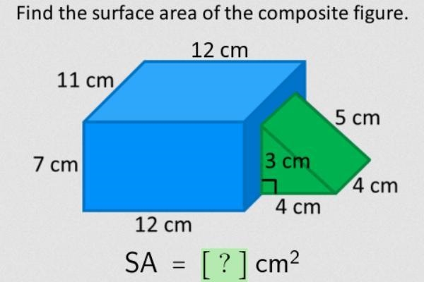 Find the surface area of the composite figure.-example-1