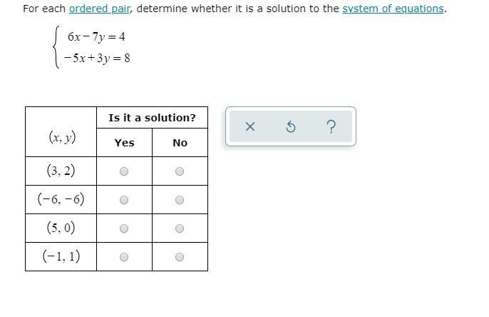 Pls help tysm and its 20 points do alll the ordered pairs-example-1