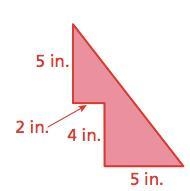 Find the area of the figure.-example-1