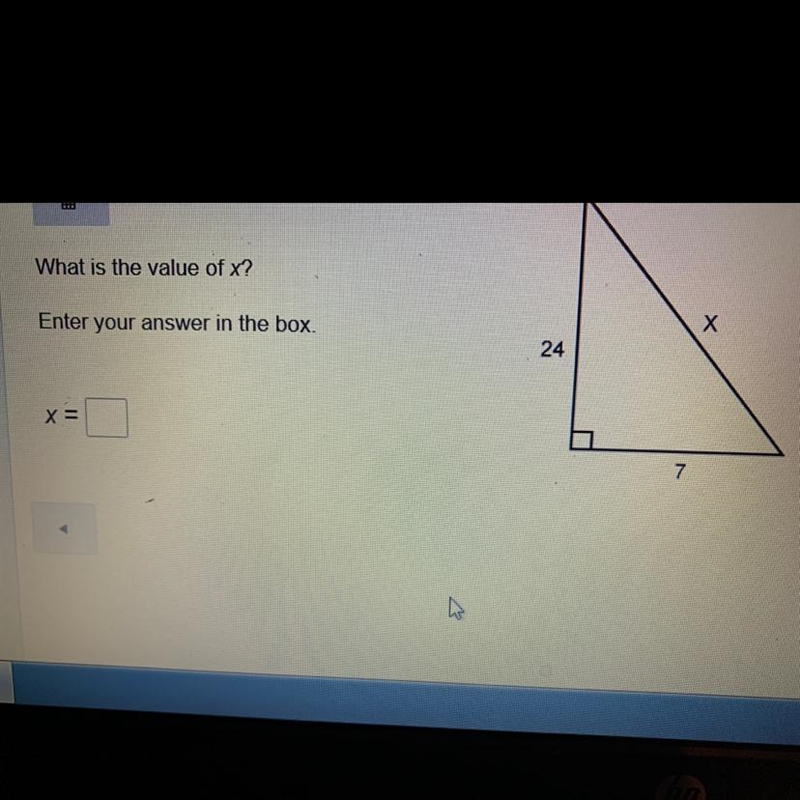 What is the value of x? Enter your answer in the box.-example-1