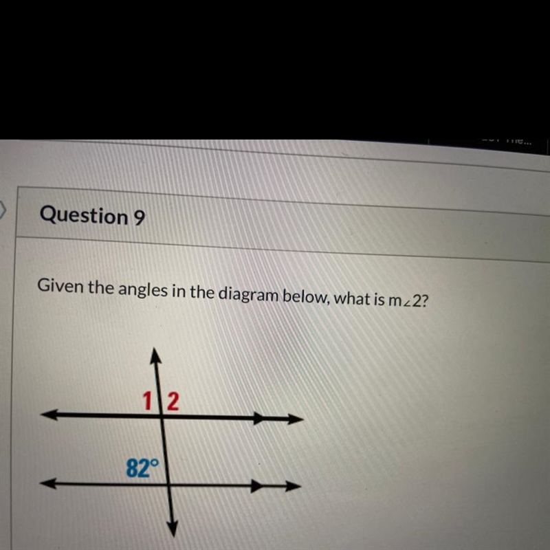 A. 180 B.82 C. 46 D. 98 Please answer help me-example-1