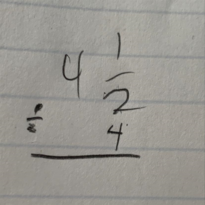 4 1/2 divided by 4=?-example-1