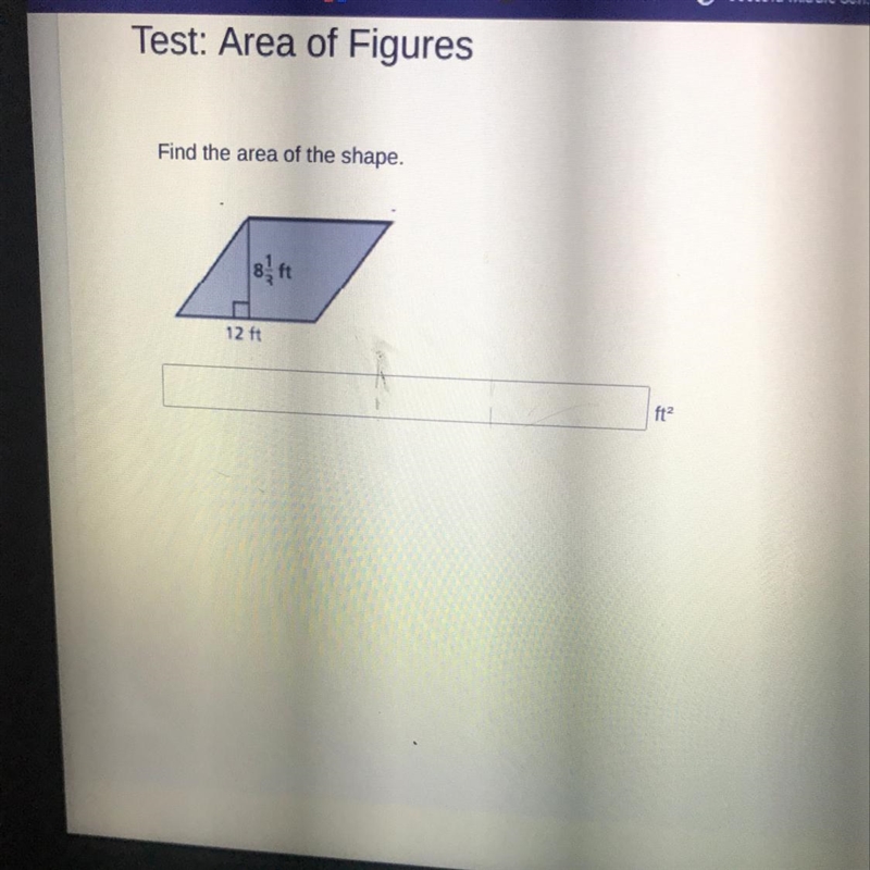 Find the area of the shape.-example-1