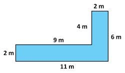 Find the area of the composite figure.-example-1