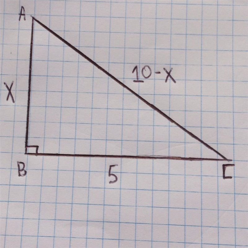 In the diagram, angle abc is a right angle. Find the value of x Show full working-example-1