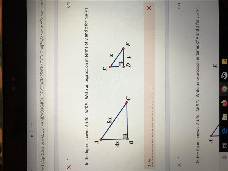 GEOMETRY-20 POINTS-ANSWER ASAP i have zero clue what im doing (obviously by the wrong-example-1