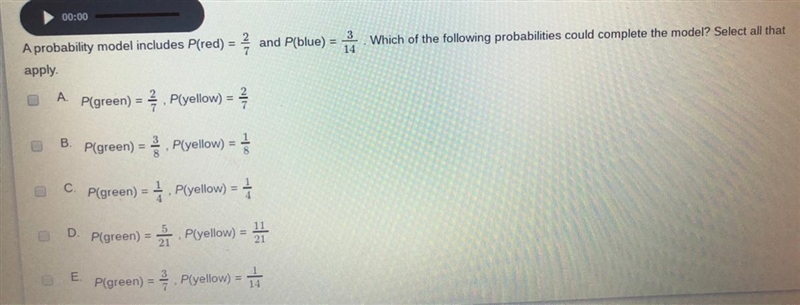 Can someone please help me with Probability? Only answer if you know-example-1