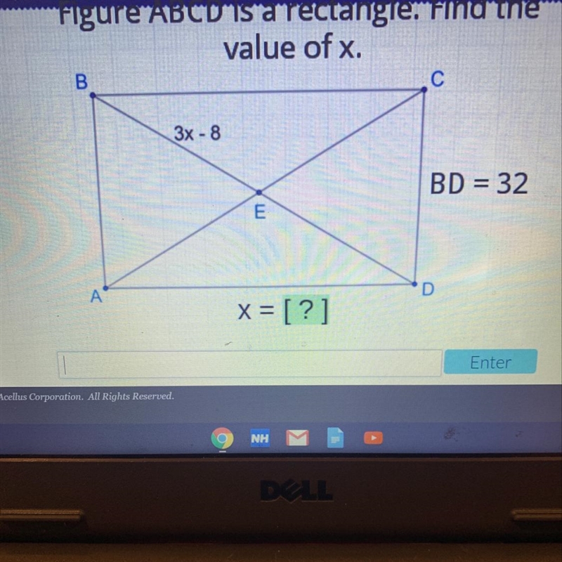 Find the value of X-example-1