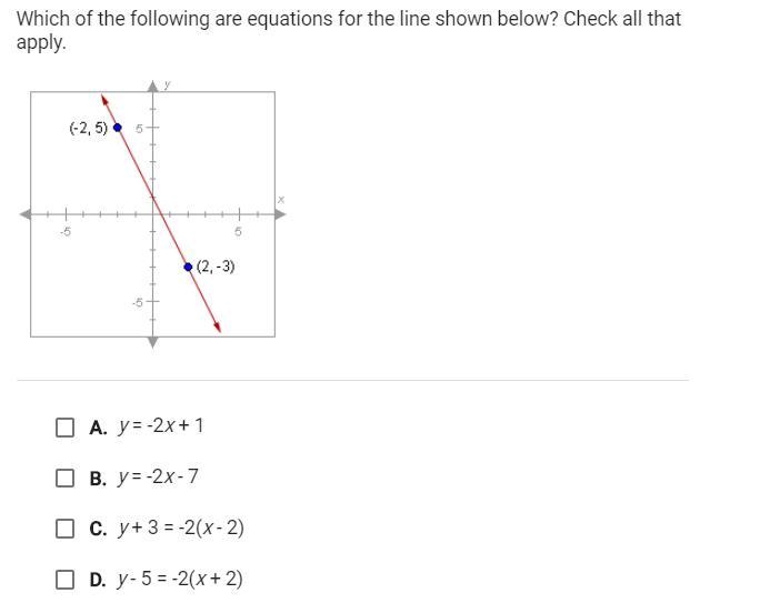 What is the equation of this line-example-1