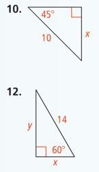 Find the value of each variable. If your answer is not an integer express it in simplest-example-1