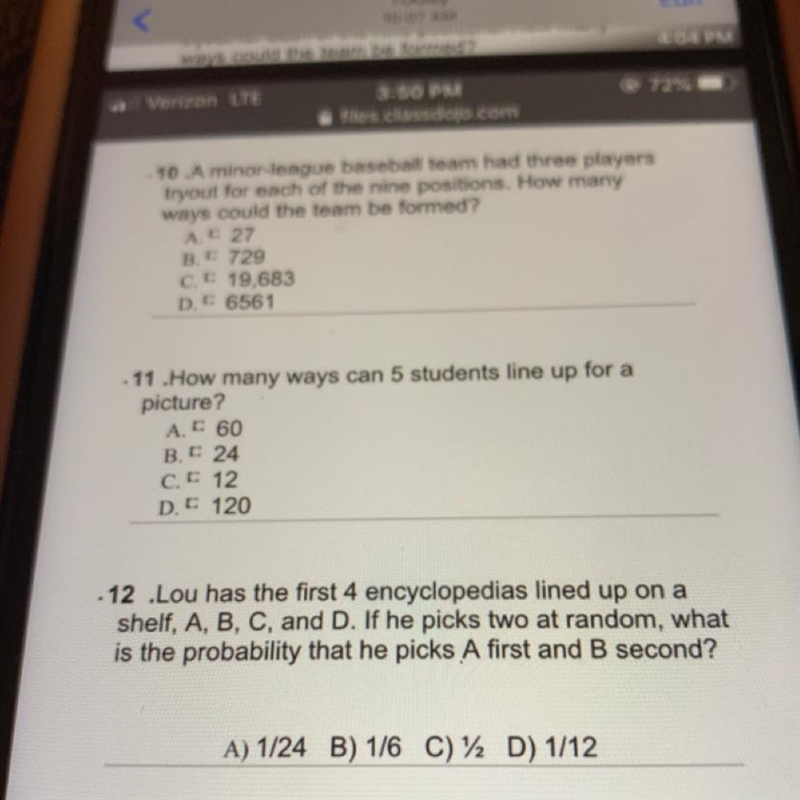 Correct answer for 12-example-1