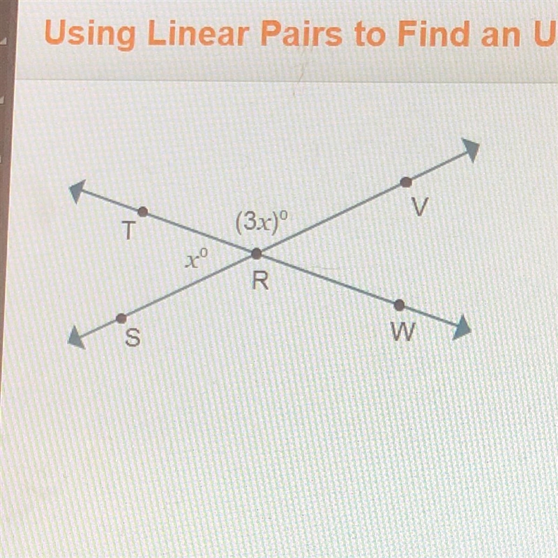 What is the value of x? 30 45 (3x) 55 -20-example-1